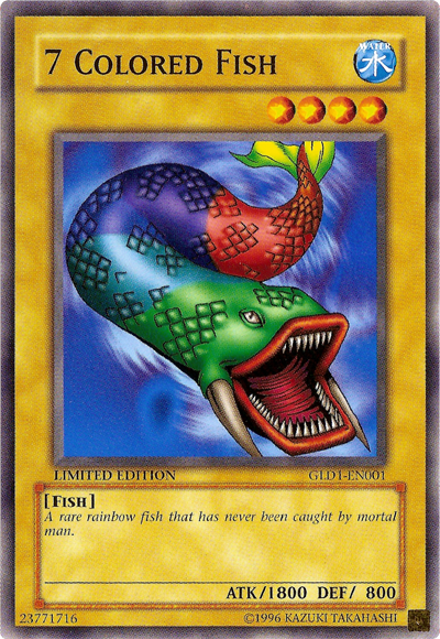 7 Colored Fish [GLD1-EN001] Common | The CG Realm