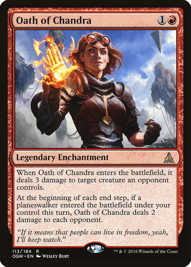 Oath of Chandra [Oath of the Gatewatch] | The CG Realm