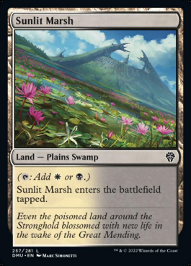 Sunlit Marsh [Dominaria United] | The CG Realm