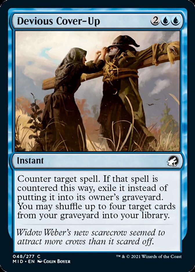 Devious Cover-Up [Innistrad: Midnight Hunt] | The CG Realm