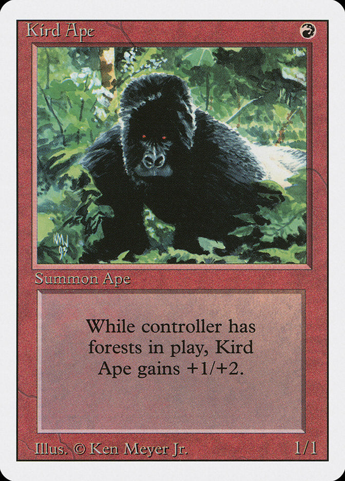 Kird Ape [Revised Edition] | The CG Realm