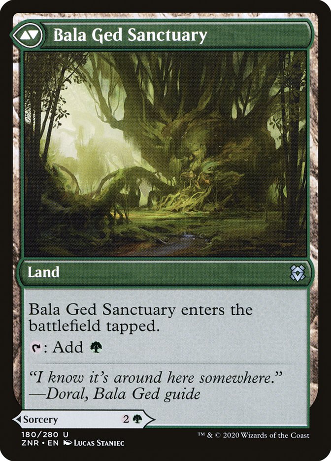 Bala Ged Recovery // Bala Ged Sanctuary [Zendikar Rising] | The CG Realm