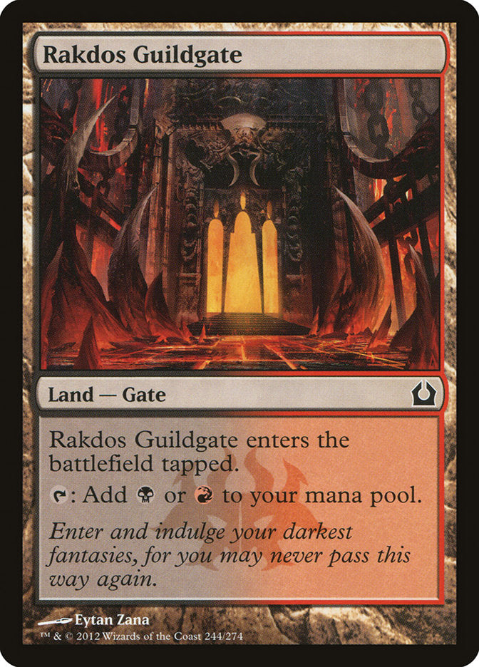 Rakdos Guildgate [Return to Ravnica] | The CG Realm