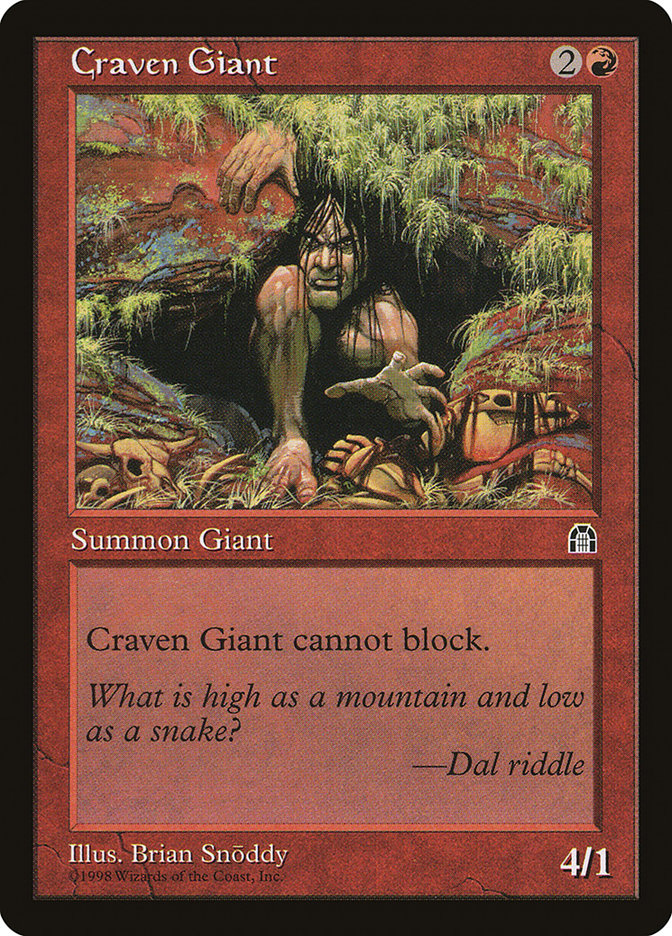 Craven Giant [Stronghold] | The CG Realm