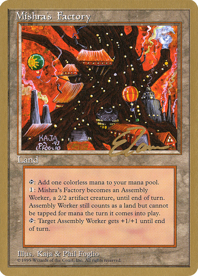 Mishra's Factory (Eric Tam) [Pro Tour Collector Set] | The CG Realm