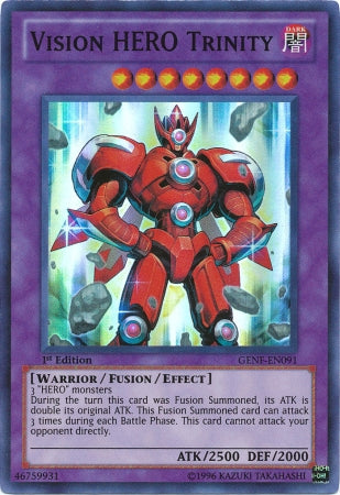 Vision Hero Trinity [GENF-EN091] Super Rare | The CG Realm