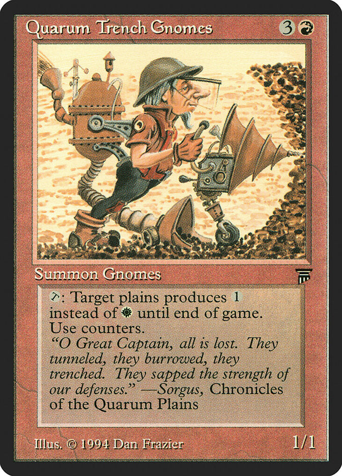 Quarum Trench Gnomes [Legends] | The CG Realm
