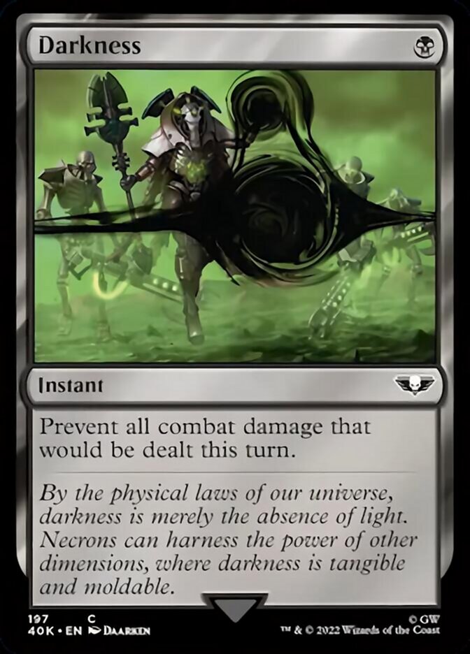Darkness (Surge Foil) [Warhammer 40,000] | The CG Realm