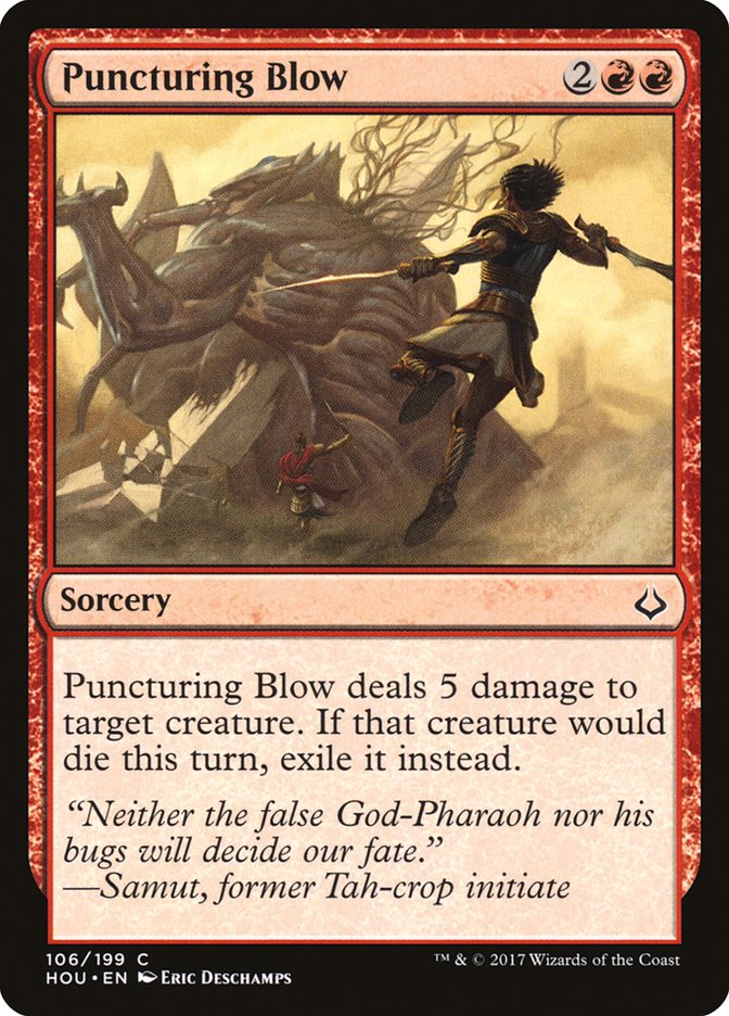 Puncturing Blow [Hour of Devastation] | The CG Realm