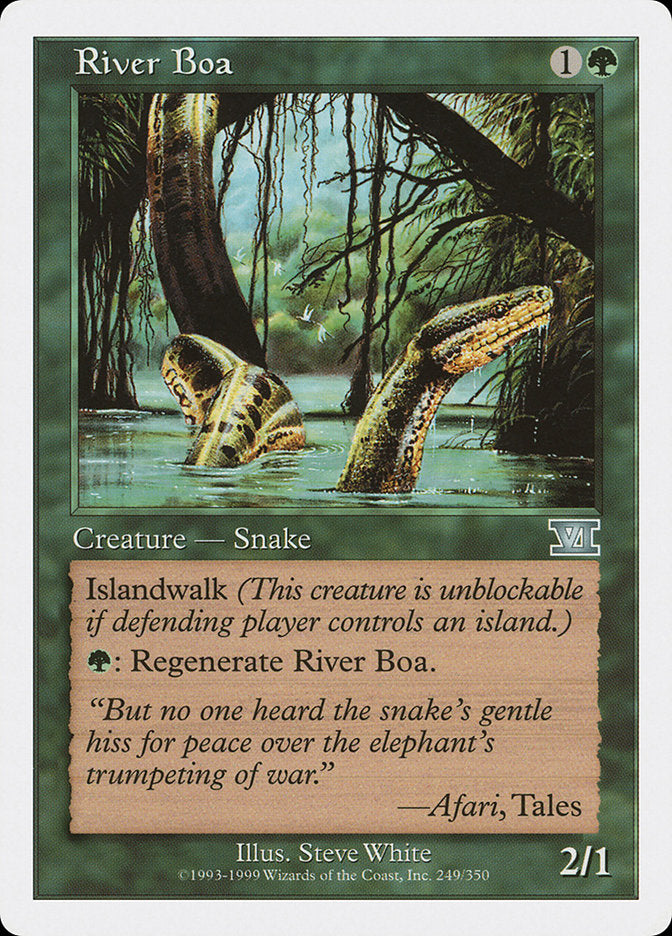 River Boa [Classic Sixth Edition] | The CG Realm