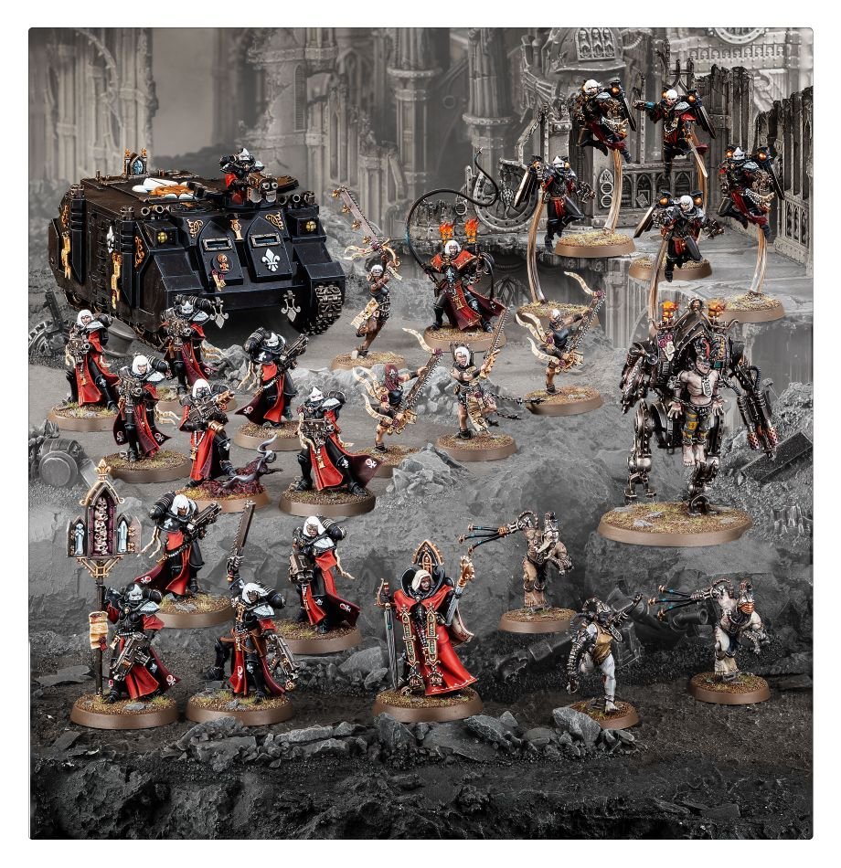 Warhammer 40k Combat Patrol: Adepta Sororitas | The CG Realm