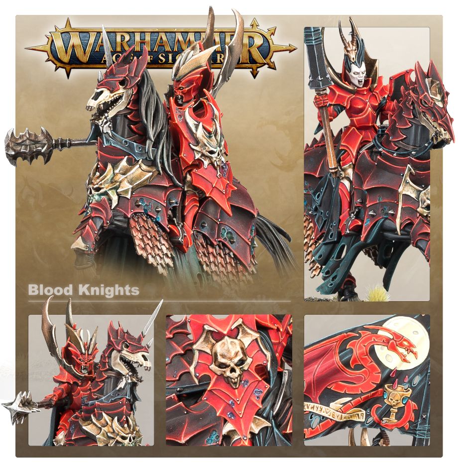 Warhammer Age of Sigmar Blood Knights | The CG Realm