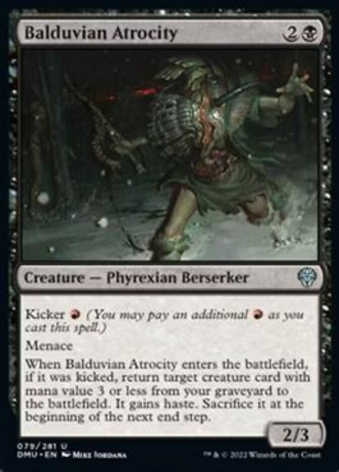 Balduvian Atrocity [Dominaria United] | The CG Realm