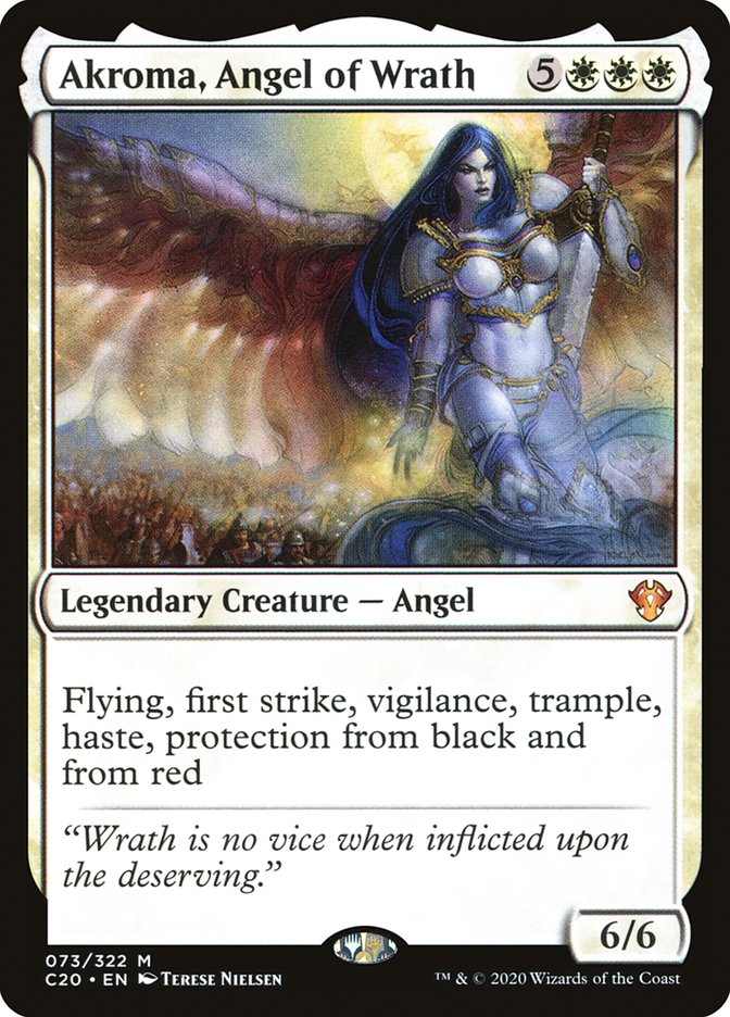 Akroma, Angel of Wrath [Commander 2020] | The CG Realm