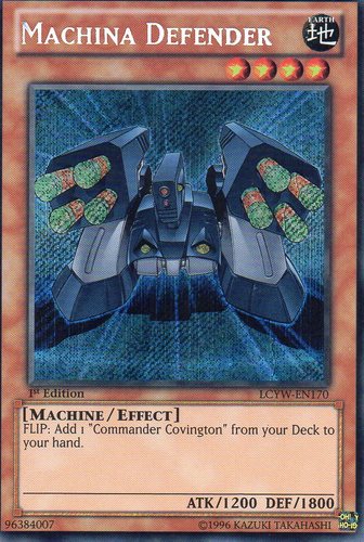 Machina Defender [LCYW-EN170] Secret Rare | The CG Realm
