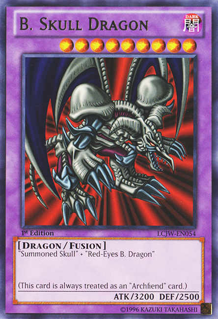 B. Skull Dragon [LCJW-EN054] Rare | The CG Realm