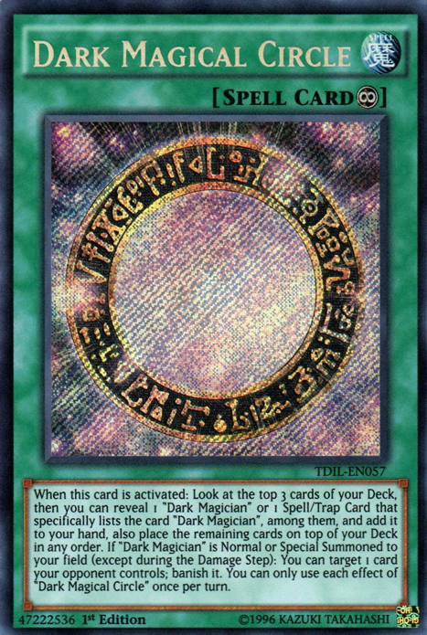 Dark Magical Circle [TDIL-EN057] Secret Rare | The CG Realm