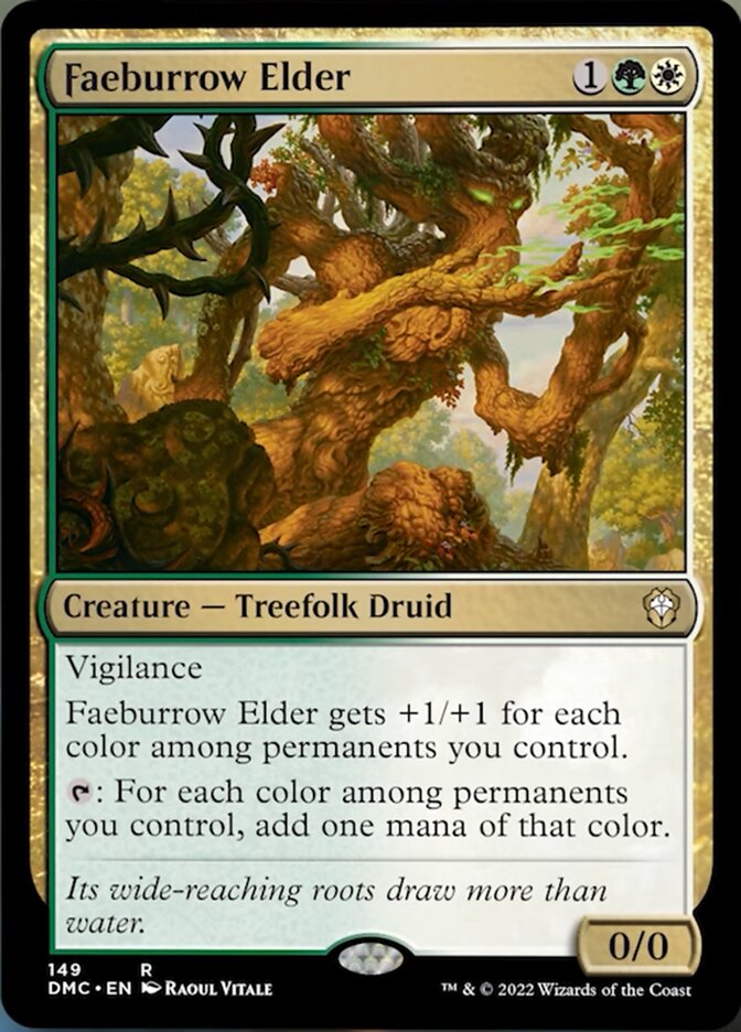 Faeburrow Elder [Dominaria United Commander] | The CG Realm