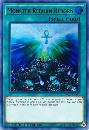 Monster Reborn Reborn [FLOD-ENSP1] Ultra Rare | The CG Realm