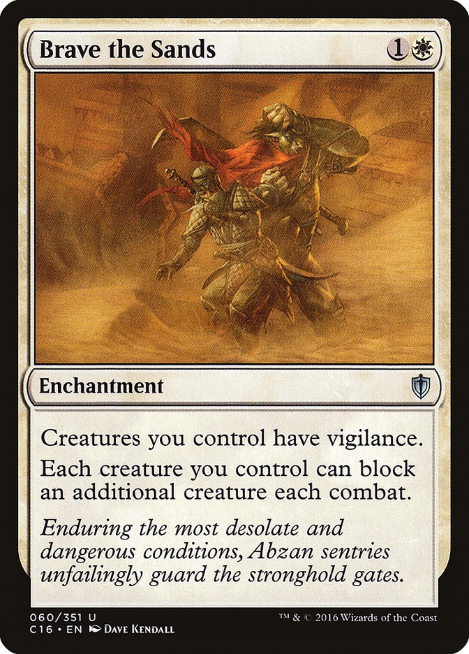 Brave the Sands [Commander 2016] | The CG Realm