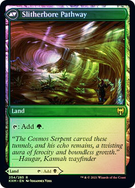 Darkbore Pathway (PRE-254S) - Kaldheim Promos Foil