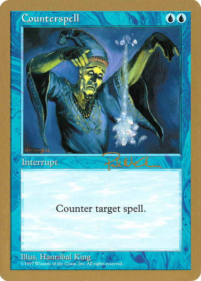 Counterspell (Paul McCabe) [World Championship Decks 1997] | The CG Realm