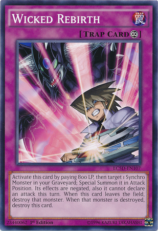 Wicked Rebirth [LC5D-EN107] Common | The CG Realm