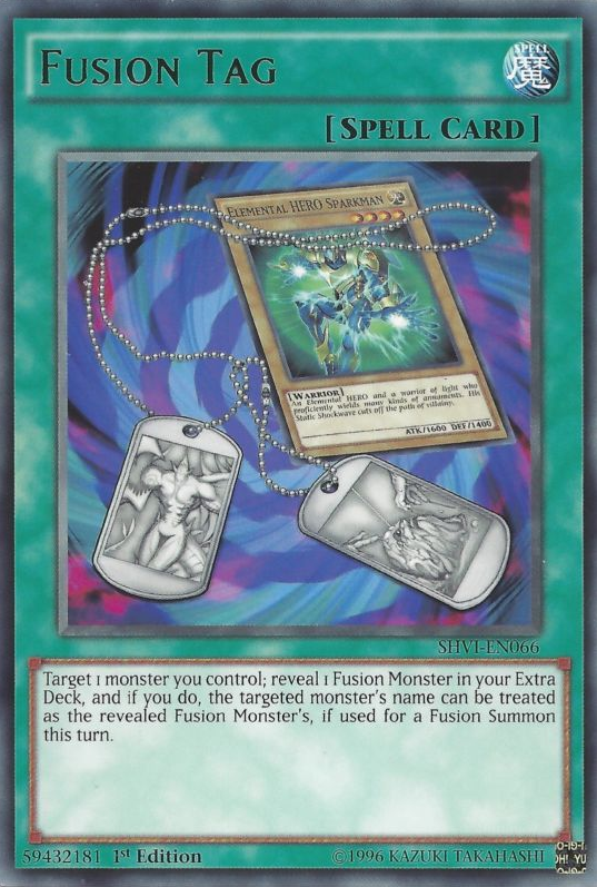 Fusion Tag [SHVI-EN066] Rare | The CG Realm