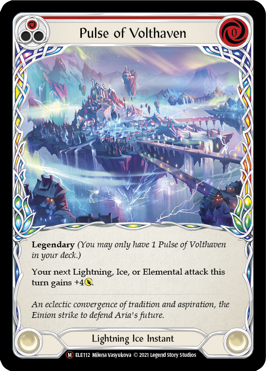 Pulse of Volthaven [U-ELE112] (Tales of Aria Unlimited)  Unlimited Normal | The CG Realm
