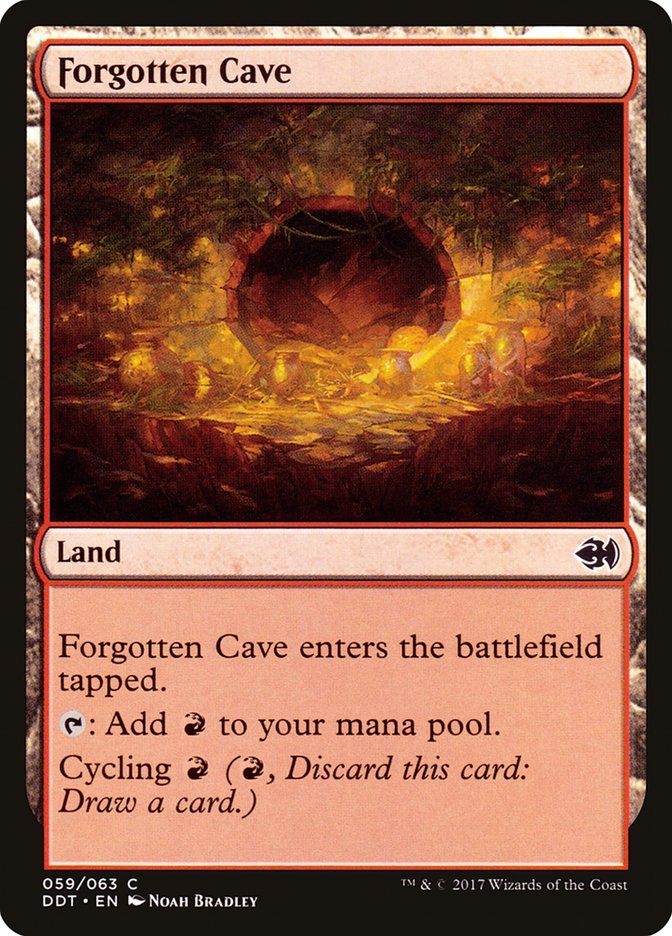 Forgotten Cave [Duel Decks: Merfolk vs. Goblins] | The CG Realm