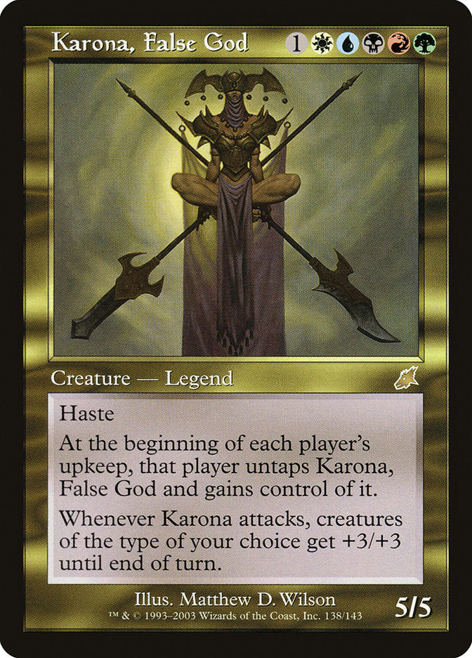 Karona, False God [Scourge] | The CG Realm