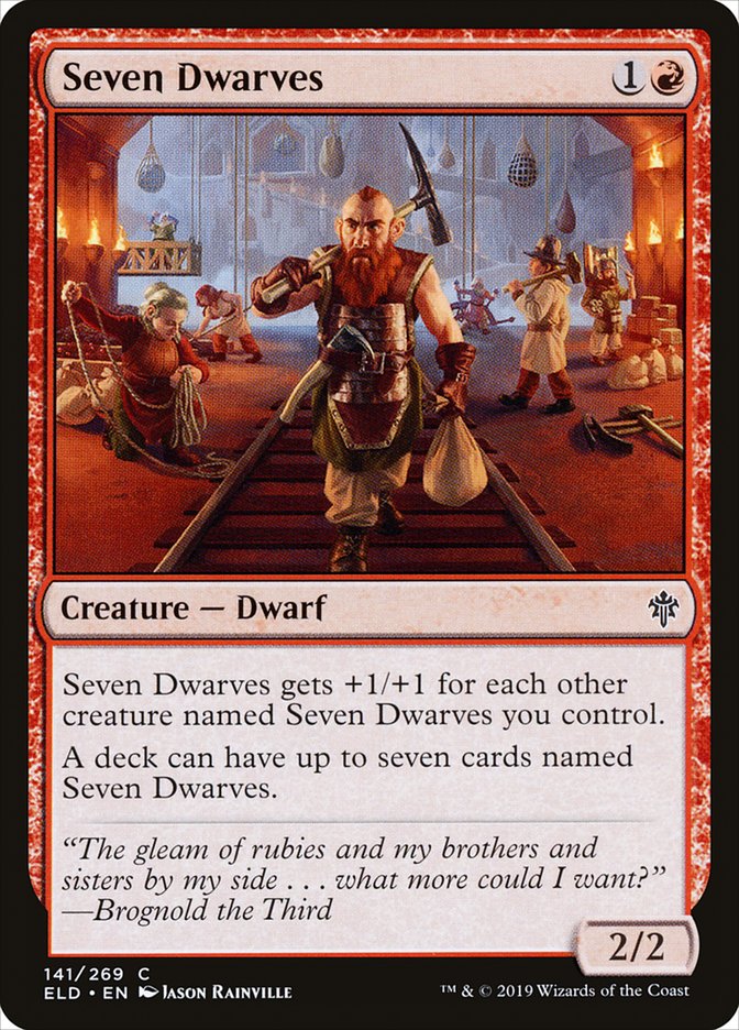 Seven Dwarves [Throne of Eldraine] | The CG Realm