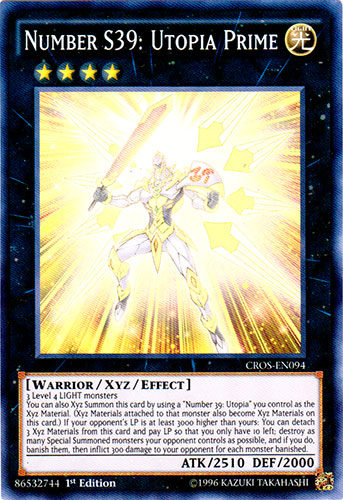 Number S39: Utopia Prime [CROS-EN094] Super Rare | The CG Realm