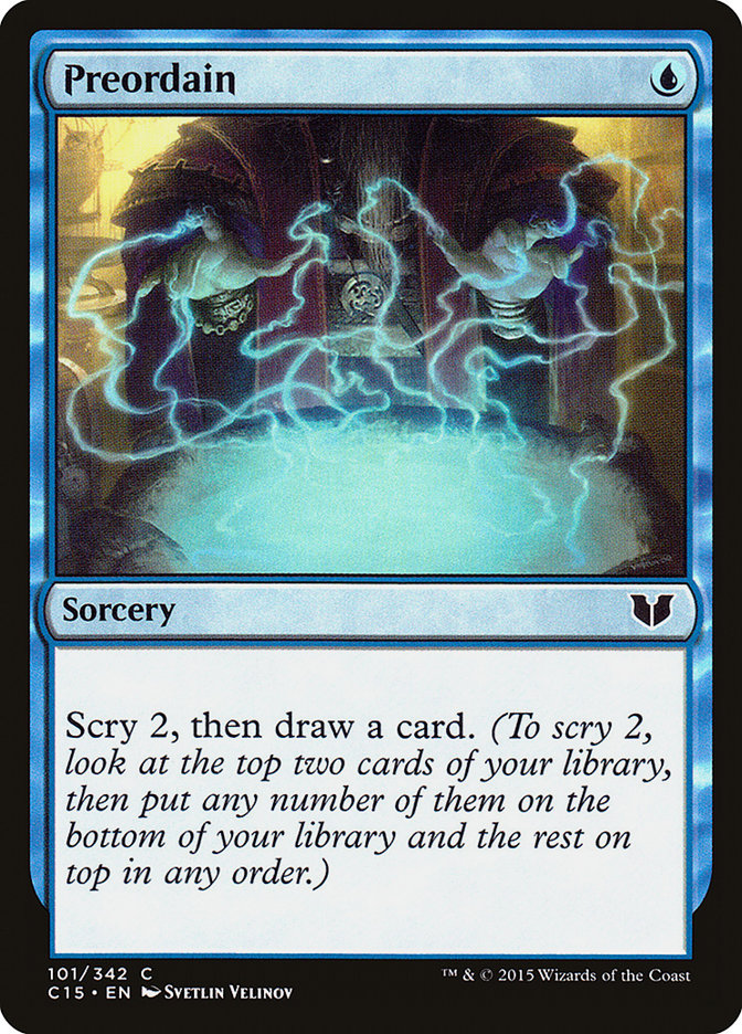 Preordain [Commander 2015] | The CG Realm