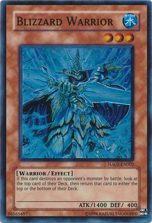 Blizzard Warrior [HA01-EN002] Super Rare | The CG Realm