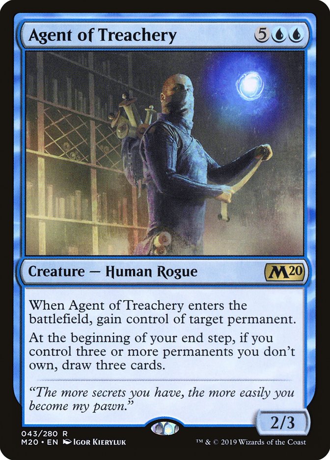 Agent of Treachery [Core Set 2020] | The CG Realm