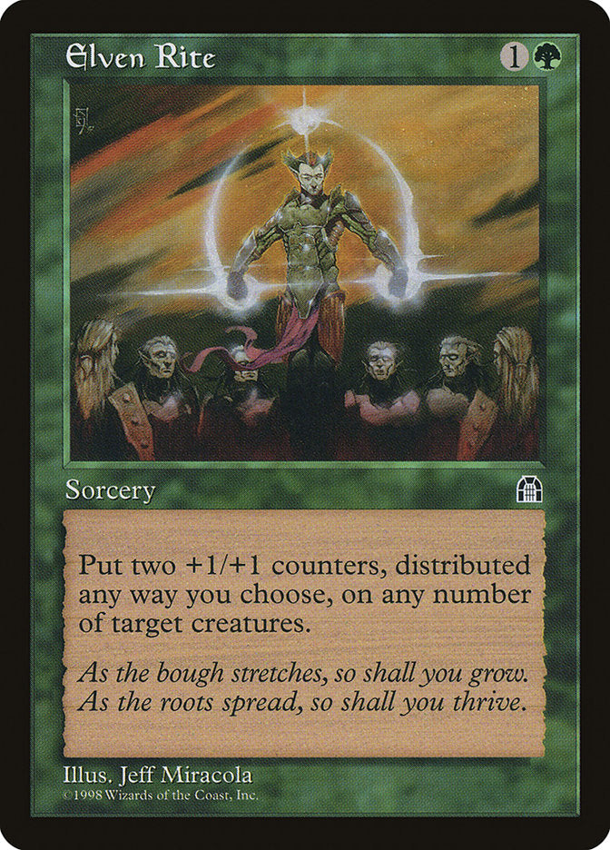 Elven Rite [Stronghold] | The CG Realm