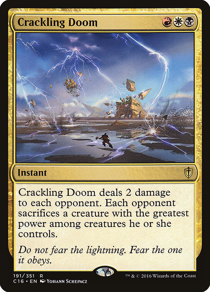 Crackling Doom [Commander 2016] | The CG Realm