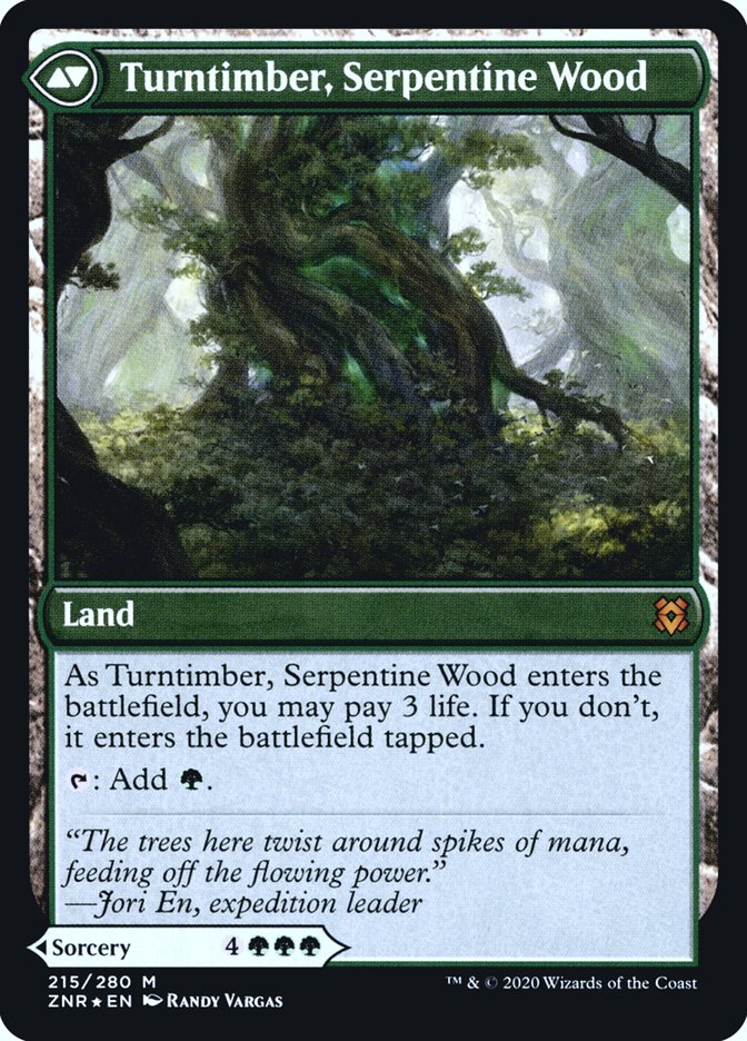 Turntimber Symbiosis (PRE-215) - Zendikar Rising Promos Foil