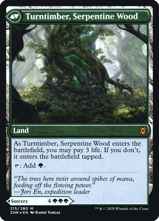Turntimber Symbiosis (PRE-215) - Zendikar Rising Promos Foil