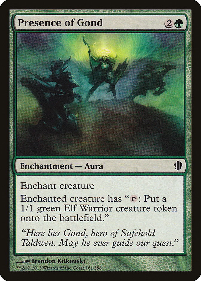 Presence of Gond [Commander 2013] | The CG Realm