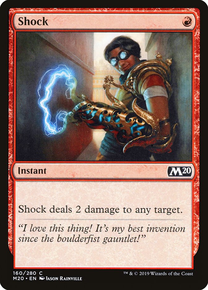 Shock [Core Set 2020] | The CG Realm