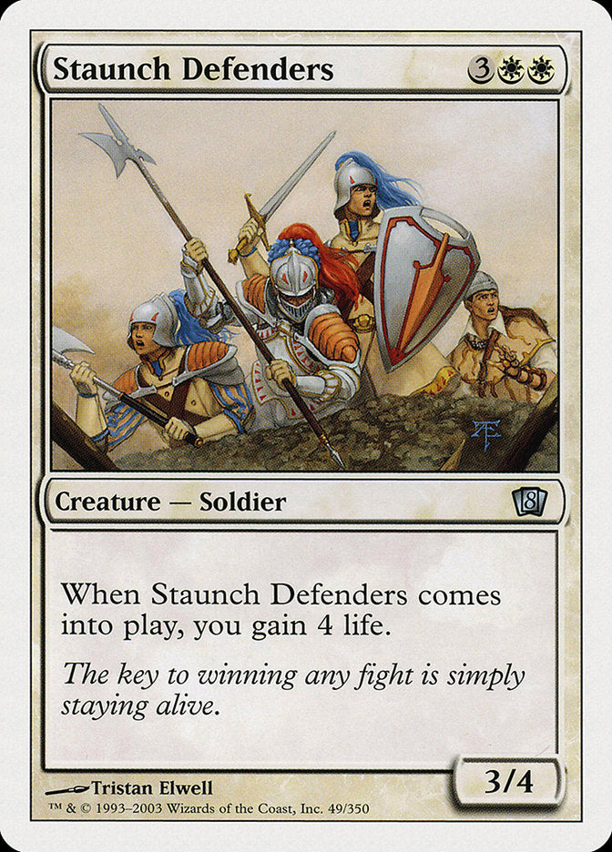 Staunch Defenders [Eighth Edition] | The CG Realm