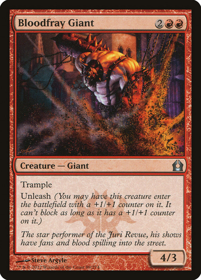Bloodfray Giant [Return to Ravnica] | The CG Realm