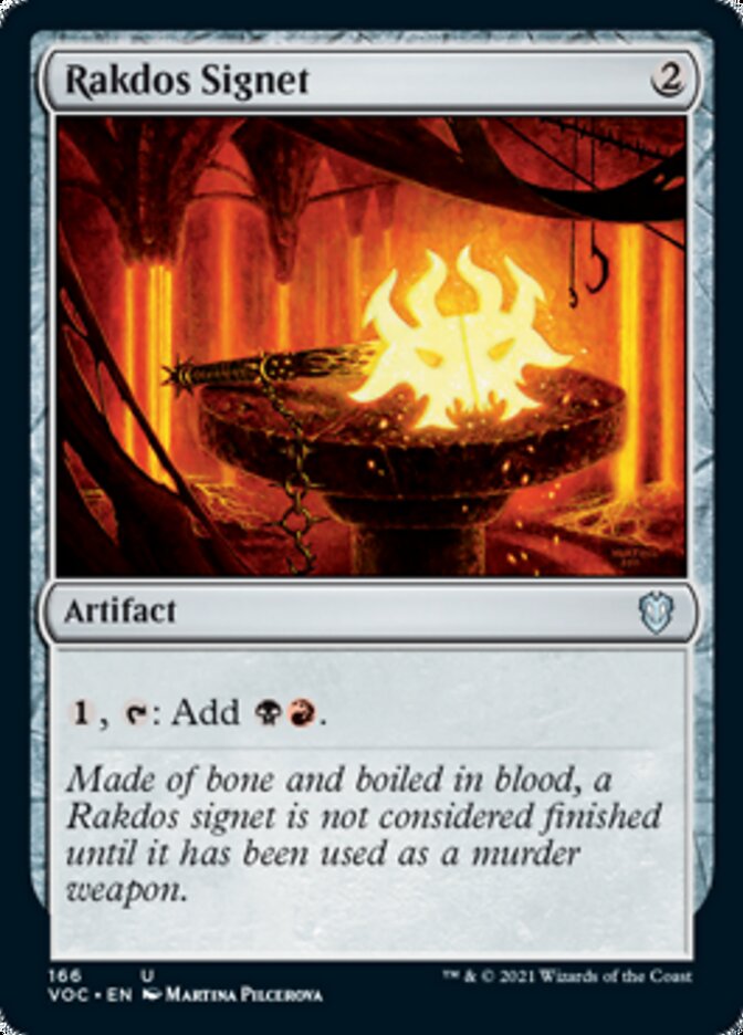 Rakdos Signet [Innistrad: Crimson Vow Commander] | The CG Realm