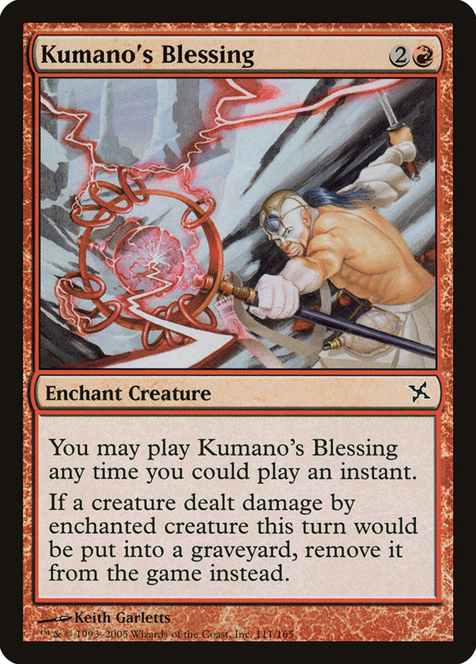 Kumano's Blessing [Betrayers of Kamigawa] | The CG Realm