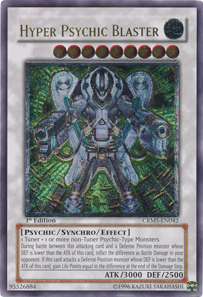 Hyper Psychic Blaster [CRMS-EN042] Ultimate Rare | The CG Realm