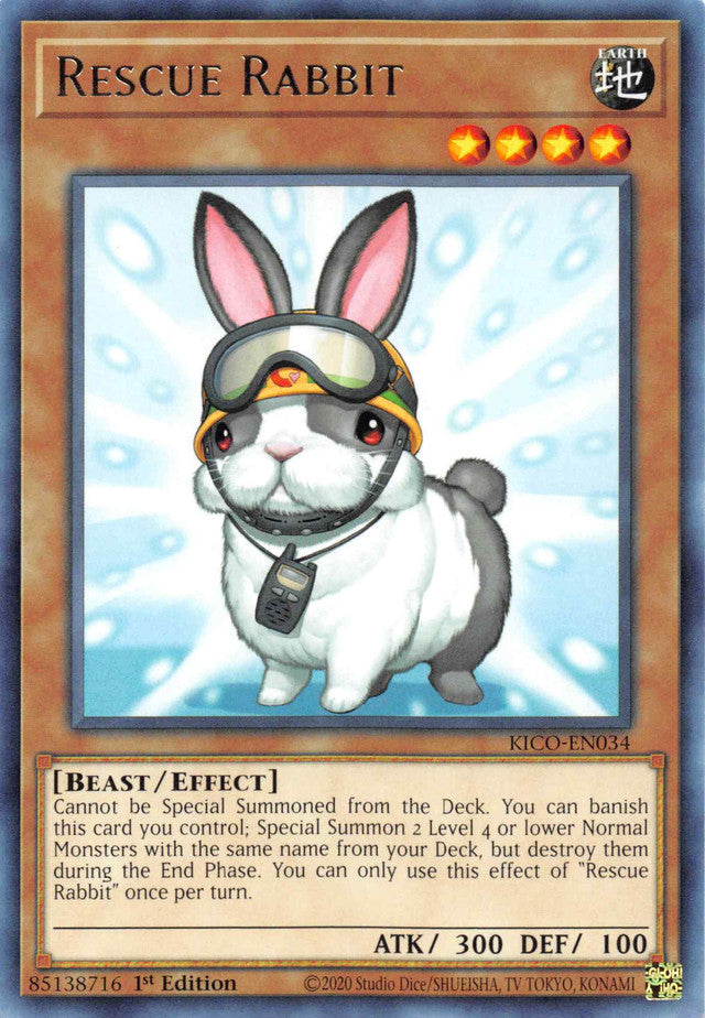 Rescue Rabbit [KICO-EN034] Rare | The CG Realm