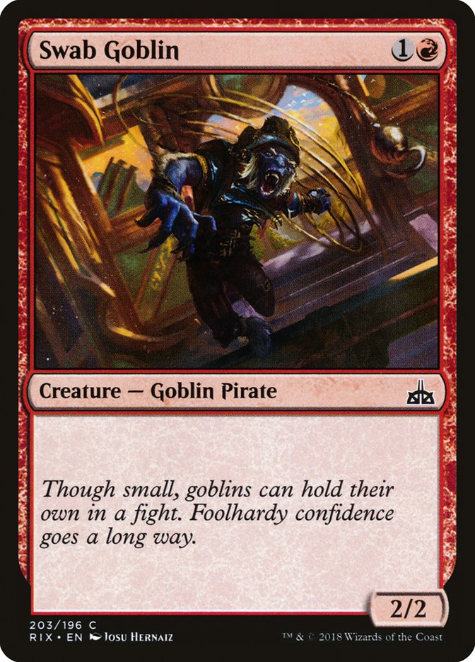 Swab Goblin [Rivals of Ixalan] | The CG Realm