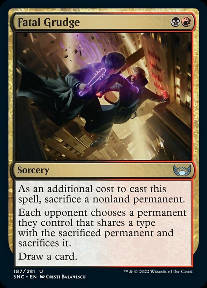 Fatal Grudge [Streets of New Capenna] | The CG Realm